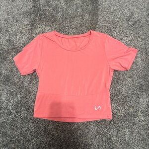 Women's Pink Short Sleeve Top